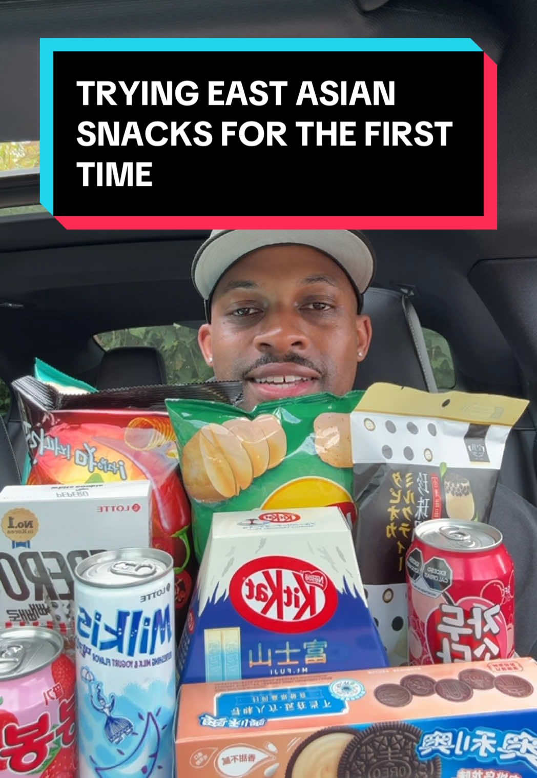 TRYING EAST ASIAN SNACKS FOR THE FIRST TIME! #food #snacks #japan #viral #fyp 