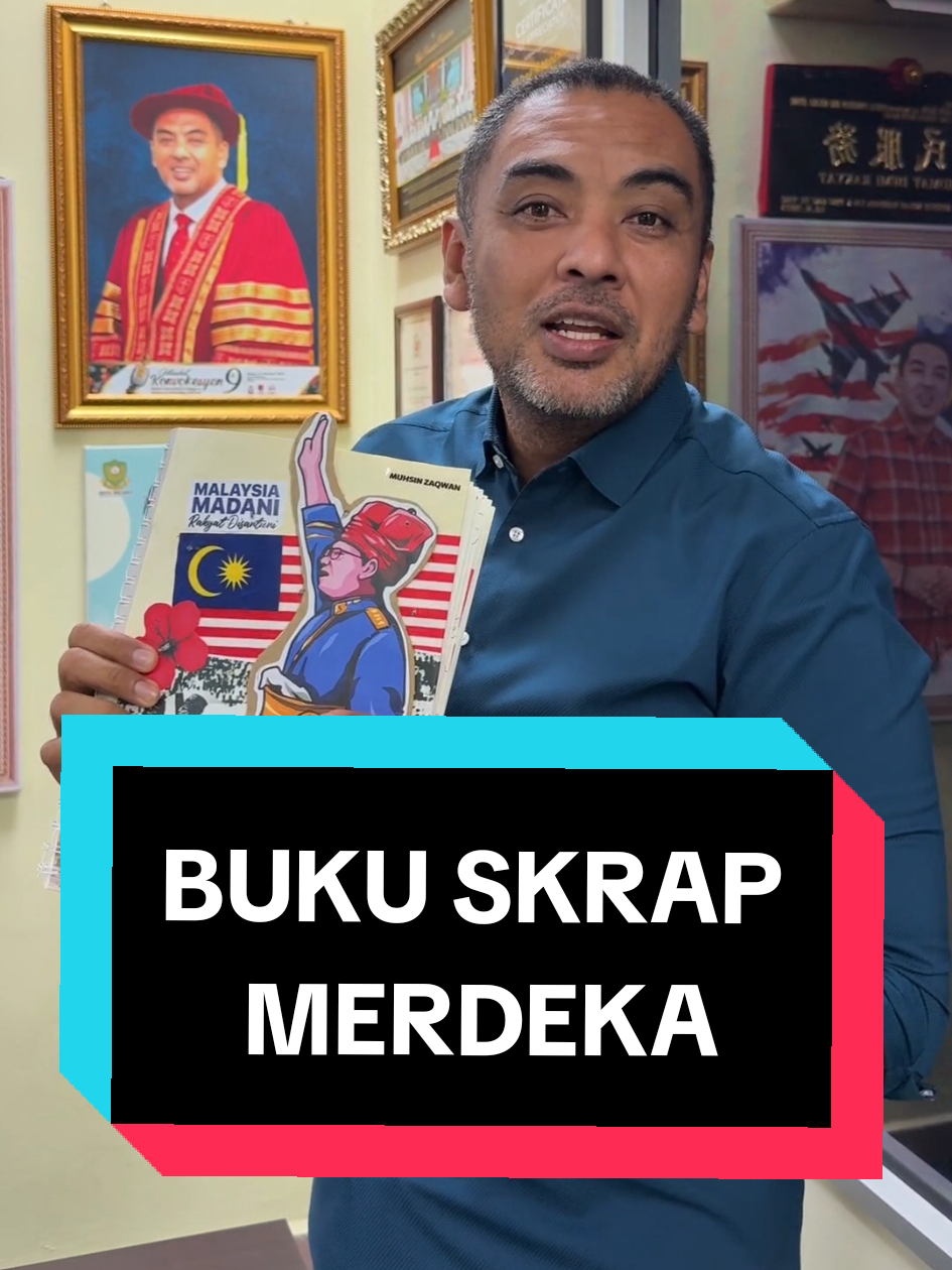 idea untuk buat Buku Skrap Merdeka tahun depan 😉 #DUYONGkita #ybMatDuyong #ceritaduyong #melaka #fyp 