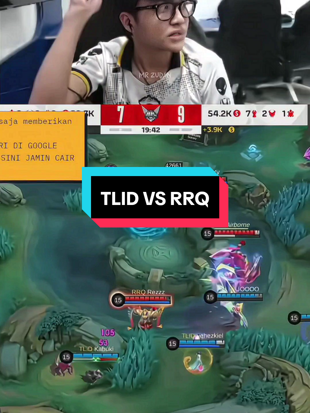 Langsung di Evaluasi kalo begini ! TLID vs RRQ game 1! #aeronshikii #tlid #rrqhoshi #MLBBNEXT2025 #SeasonsEndGiveaway 