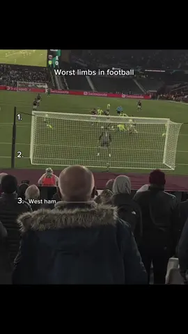Worst limbs in football #westham #spurs 