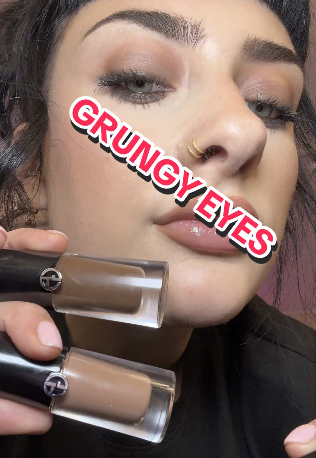 Grungy 🤎 These liquid shadows blend themselves 🫶🏼 @Armani beauty eye tint matte -22 deep nude -36 leather  -vertigo lift mascara  @maccosmetics  -coffee eye pencil -stark stack lash primer  #limburg #belgium #hasselt #creatorsinsights #90sgrunge #smokeyeye #grungemakeup #eyemakeup #vintagevibes #makeuptutorial #tutorial #makeup #eyemakeup #eyeshadow #howtoeyeshadow #eyeshadowtutorial #Eyeliner #babybangs #microbangs #altmakeup #fyp #viral #alternativemakeup  #makeup #beauty #makeupbrands #fashion #trending #altmakeupinspo #alternativemakeupinspiration #viraleyeshadow  #foryou #eyelinertutorial  #foryoupage #vjp  #foryoupage❤️ #eyeshadowhacks #makeupchallenge #eyelinerhacks #voorjou #makeuphacks #easymakeup  #voorjoupagina #macmakeup #maccosmetics #NC10 #makeupartist #macmakeupartist #maccreator #emeacreator  #creatorsearchinsights 