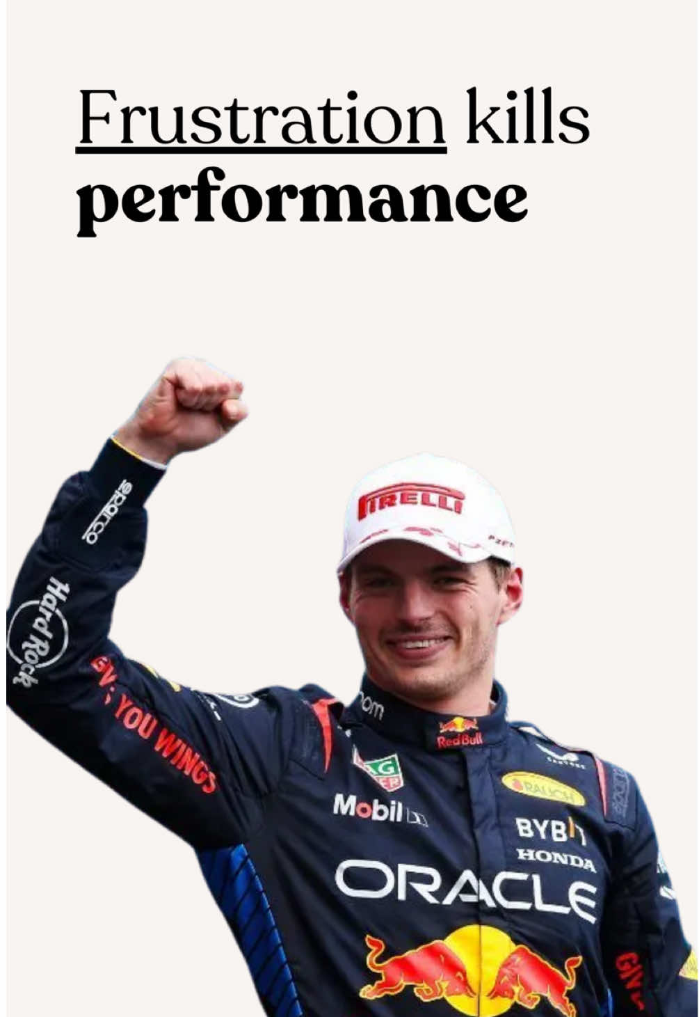 When asked about not being in the world championship battle this season, Max Verstappen could’ve wasted energy on frustration. Instead? He flipped his focus. 👉 He said there’s no point draining energy on things you can’t change. 👉 He’s focusing on improving, working with the team, and getting the absolute best out of the car for the remainder of the season. That’s elite mindset right there. For athletes, this is the takeaway: don’t waste energy being upset about what you can’t control. Put your time, effort and focus into the areas that move you forward. Frustration burns energy. Focus builds momentum. Which one are you choosing? 👉 Share this with a teammate who needs to hear it today. #AthleteMindset #SportsPsychology #MaxVerstappen #F1Mindset #winningmindset 