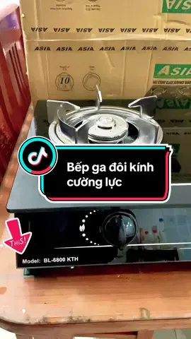 Bếp ga đôi kính cường lực. #xuhuong #viral #bepga #bepgadoiasia #bepgadoikinhcuongluc 