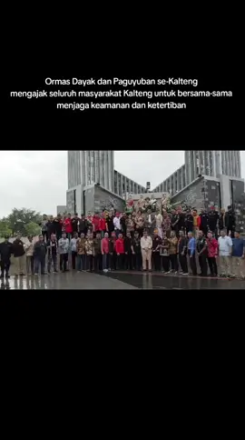 Ormas Dayak se-Kalimantan Tengah beserta pimpinan Paguyuban di Kalimantan Tengah mengajak seluruh masyarakat Kalimantan Tengah untuk bersama-sama menjaga keamanan dan ketertiban. . . #balanganews #palangkaraya #kaltengfyp #kalteng #gubernurkalteng 