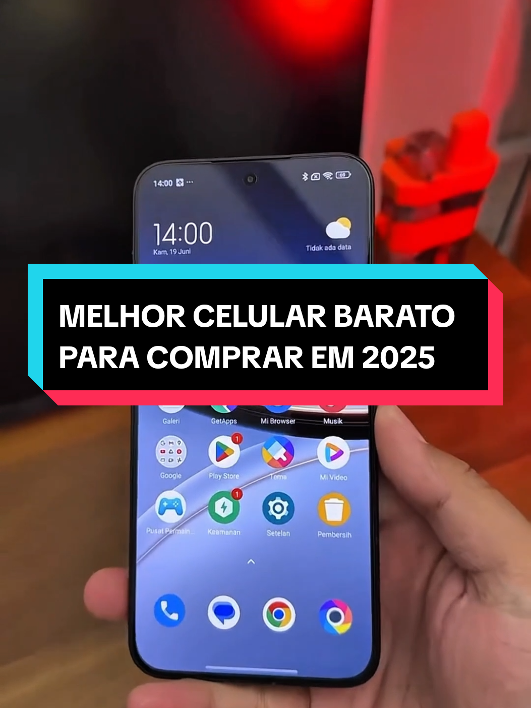 MELHOR CELULAR BARATO PARA COMPRAR EM 2025 #xiaomi #pocof7 #celular #tiktok 