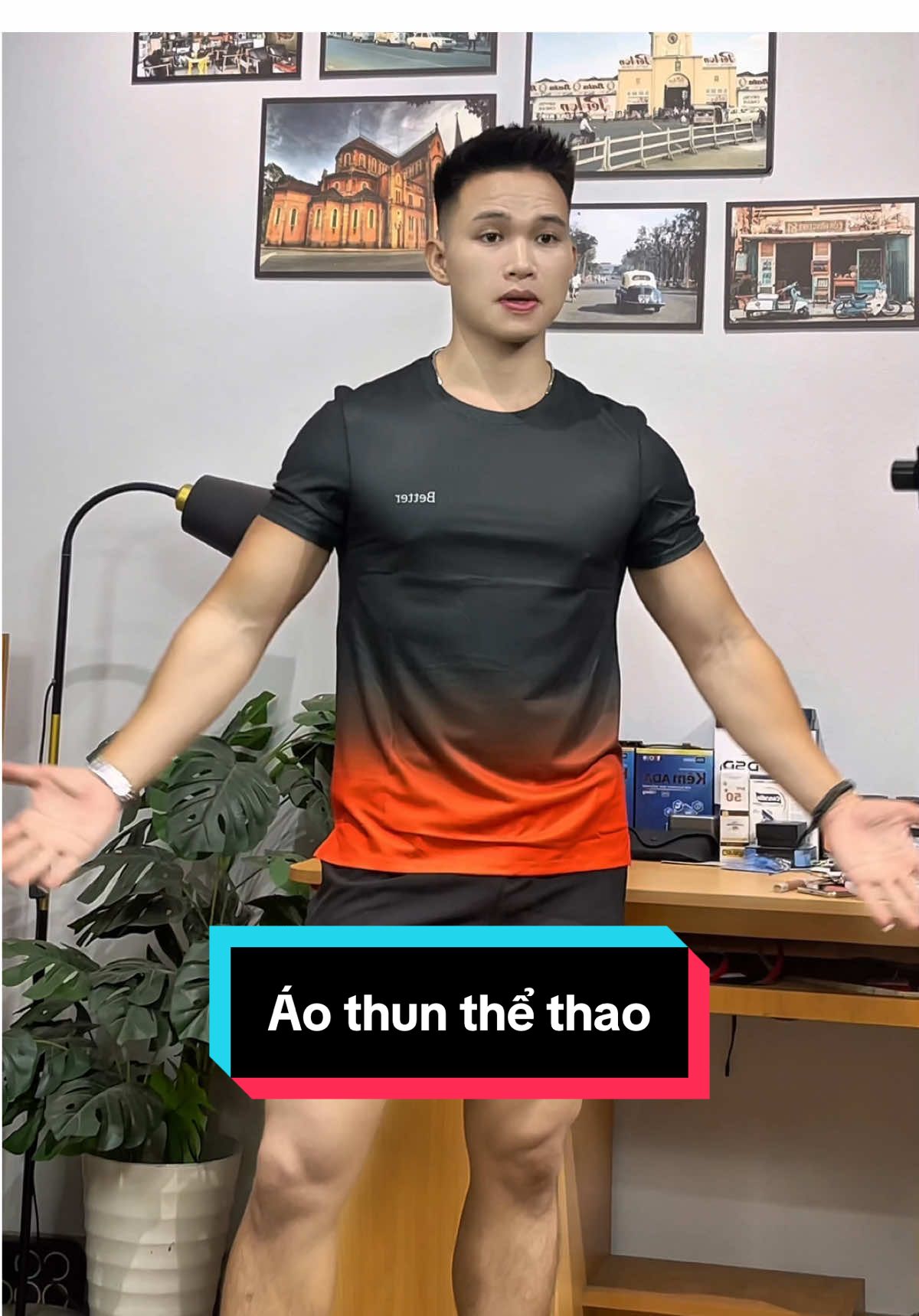 Áo thun thể thao #aothethao #aothun #hoanggiacogi? 