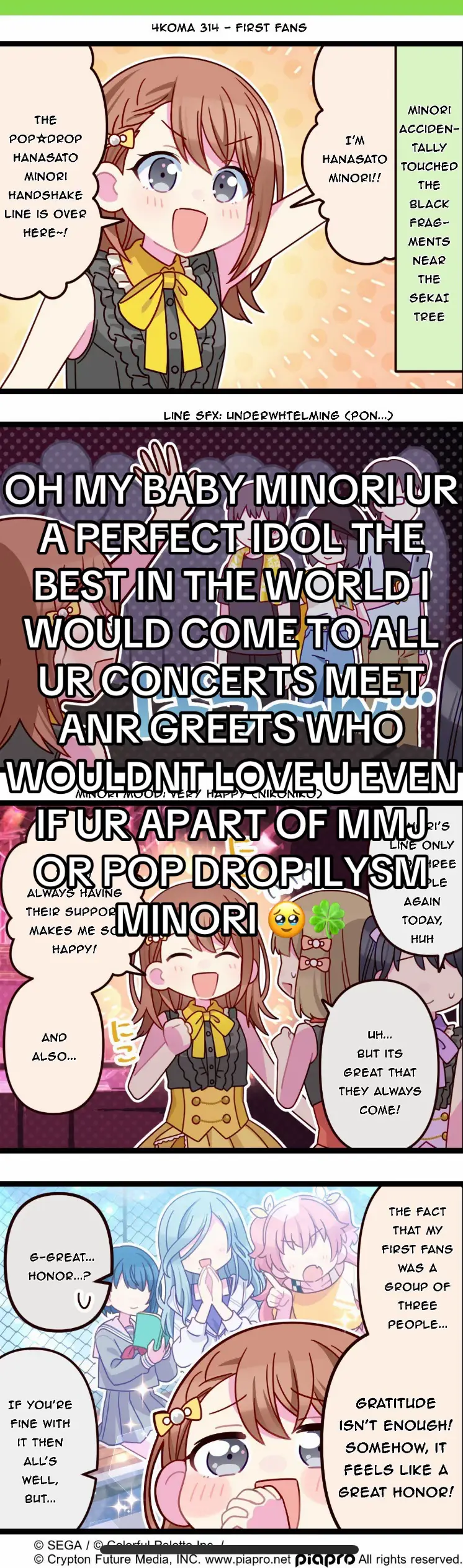 MINORI I LOVE U MINORI I LOVE U MINORI I LOVE U MINORI I LOVE U 🍀🫶#minorihanasato #projectsekai #minoriisthebest #moremorejump #minori 
