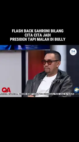 Flash back sahroni bilang bercita cita jadi presiden malah di bully😅 #Flashback #ahmadsahroni #politik #fyp 