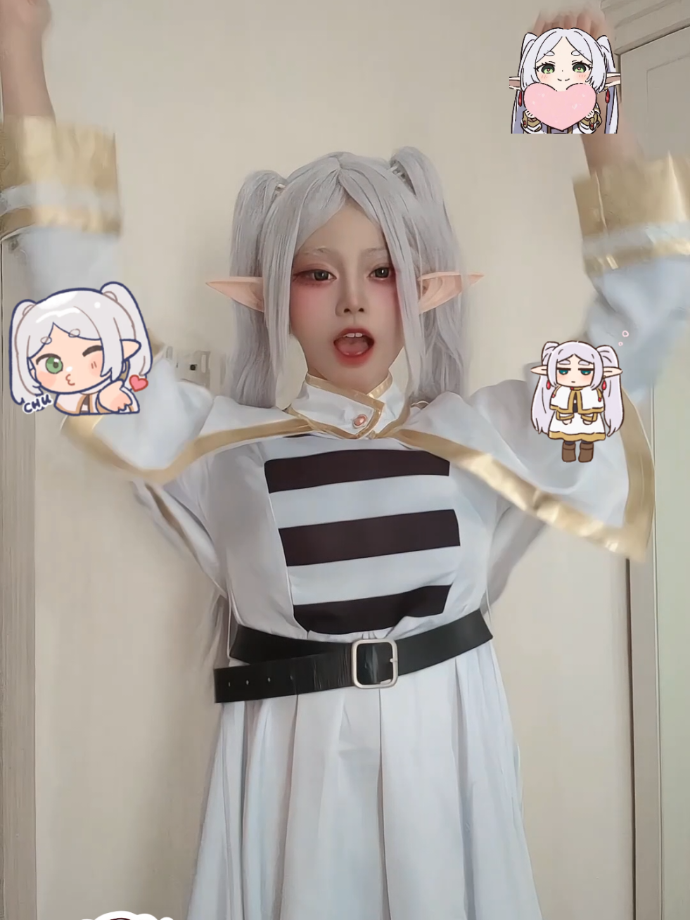 tebak umur fieren👀 #elf #cosplayer #fyp #beyondjourneysend #fieren 