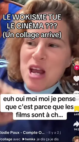 Les gars le wokisme a tué le 7ème art la galère 