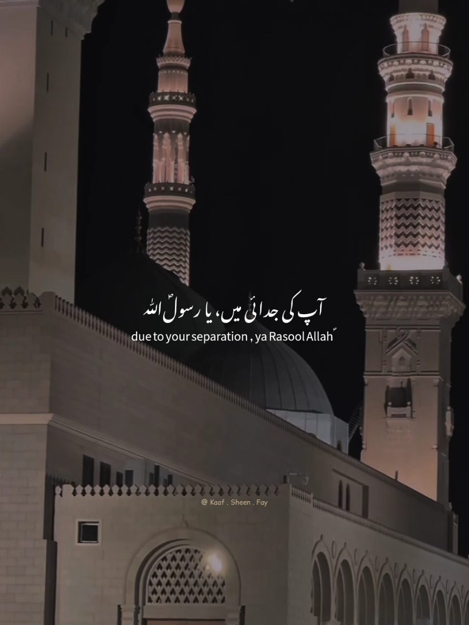 Tanam farsuda jaa para zehijraa , ya Rasool Allahﷺ❤️‍🩹 #madina #naat 
