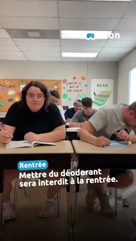 Mettre du déodorant sera interdit dès la rentrée prochaine dans les collèges et lycées français