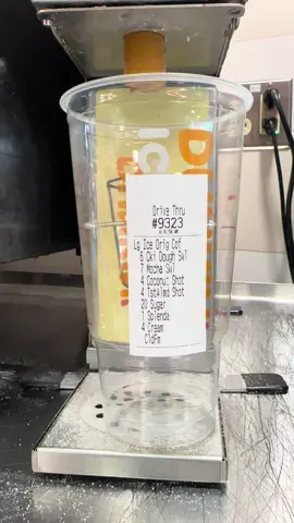This customer paid 12.49 for this coffee for his wife. He asked me if he could put extra swirl in the coffee. 20 sugar and 18 pumps of swirl ..