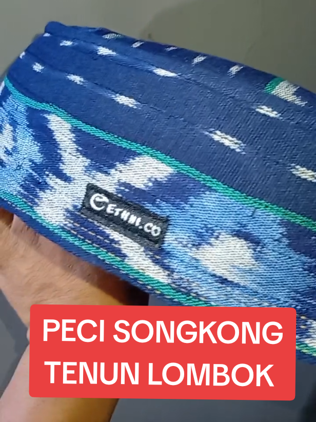 PECI SONGKOK TENUN & SONGKET LOMBOK #peci #songkok #pecitenunsongket #songketlombok #promomakangajian 