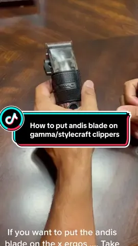 How to put andis blade on clippers #femalebarber #tampbarber #studentbarber @StyleCraftUS #onthisday 