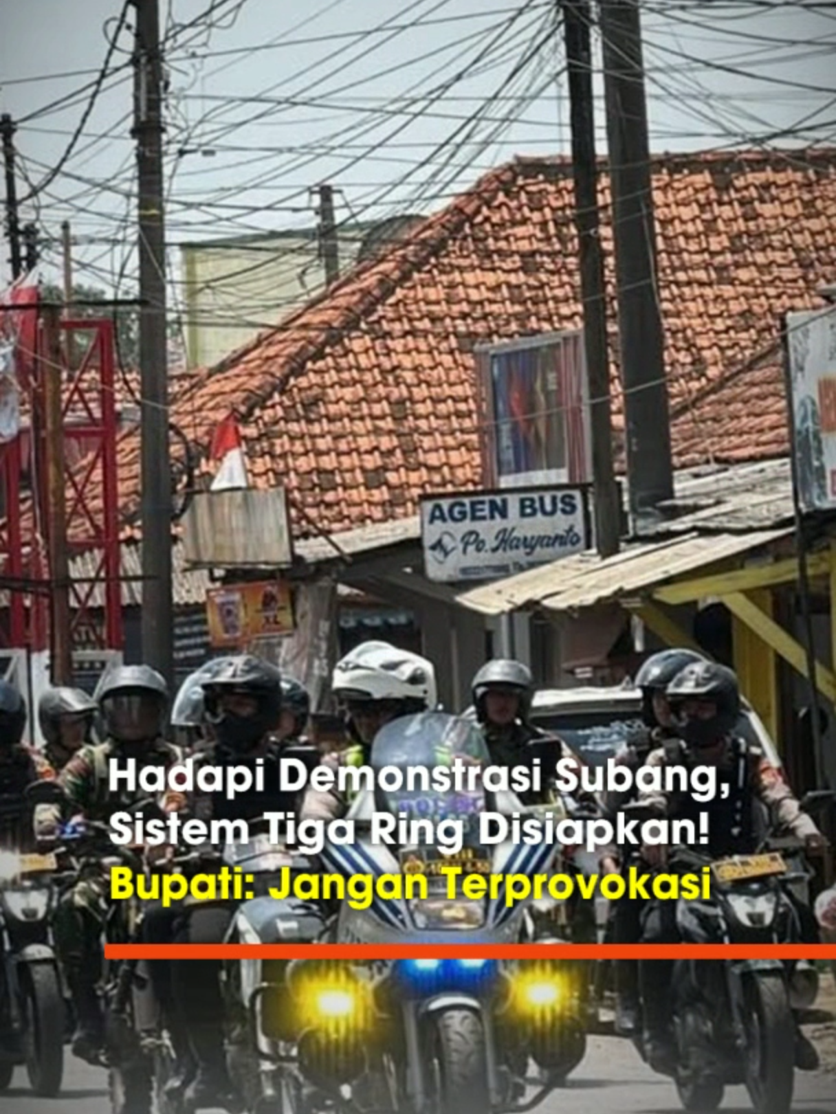 Hadapi demonstrasi Subang, sistem tiga ring disiapkan! Bupati: Jangan terprovokasi #fyp #untukmu #demosubang #demonstrasisubang #unjukrasasubang #reynaldyputra #polressubang