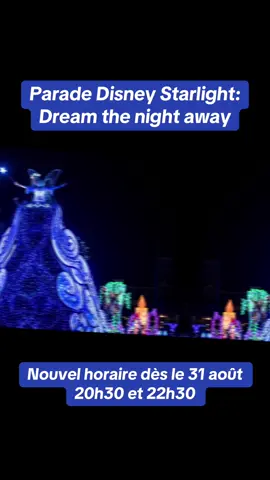 🌌✨ Grande nouvelle Disney Starlight ! ✨🌌 À partir du 31 août 2025, préparez-vous à rêver plus tôt sous les étoiles… 💫 Le spectacle Disney Starlight: Dream the Night Away vous émerveillera avec deux représentations magiques : 20h30 et 22h30 ! 🎆 Ne manquez pas ce moment unique où la magie Disney illumine la nuit ✨🌙 ➡️ Qui sera là pour applaudir sous les étoiles ? 🙋‍♀️🙋‍♂️ #MagicKingdom #DisneyStarlight #WaltDisneyWorld #DisneyMagic #DreamTheNightAway  