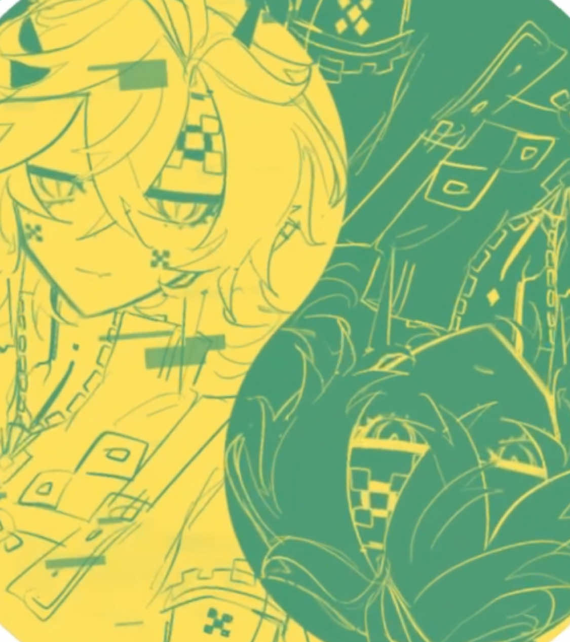 4nim0sity meme . thought of ahaki 😗 hides the pile of wips behind haha ahha haha haha you dont see anything #kinich #ajaw #ajawnich #fyp #genshin 
