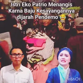 #istri Eko Patrio menangis karna baju kesayangan nya di jarak massa