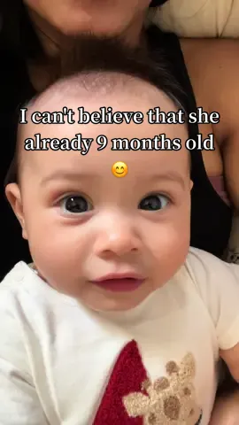 She is 9 months old today. I can’t believe she has grown so fast! At nine months, she can already stand on her own, and soon she will start walking. How time flies! #baby #cutebaby 