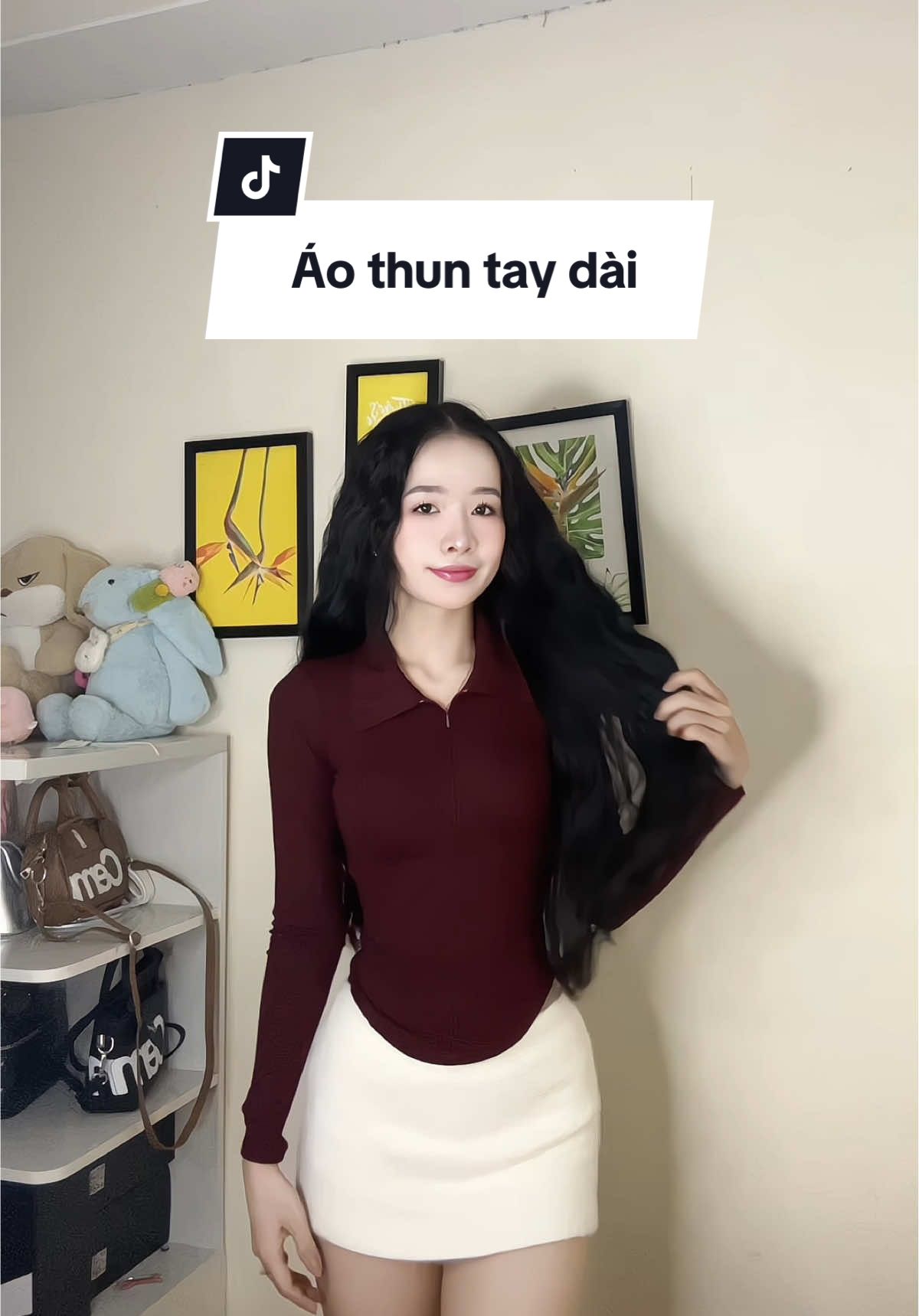 Áo xinh ạaaa#reviewquanao #aothun #aotaydai #aodep #goclamdep 