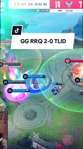 GG RRQ 2-0 TLID🤩 @MPL Indonesia #teamrrq #vivarrq #mplids16 #mplindonesia #MobileLegends 