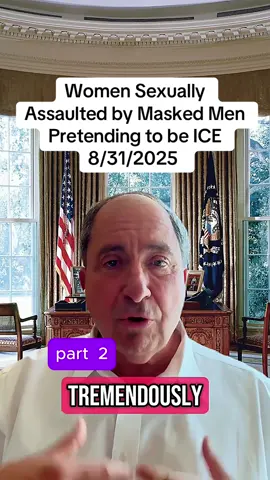 Women Sexually Assaulted by Masked Men Pretending to be ICE #ice #trump 