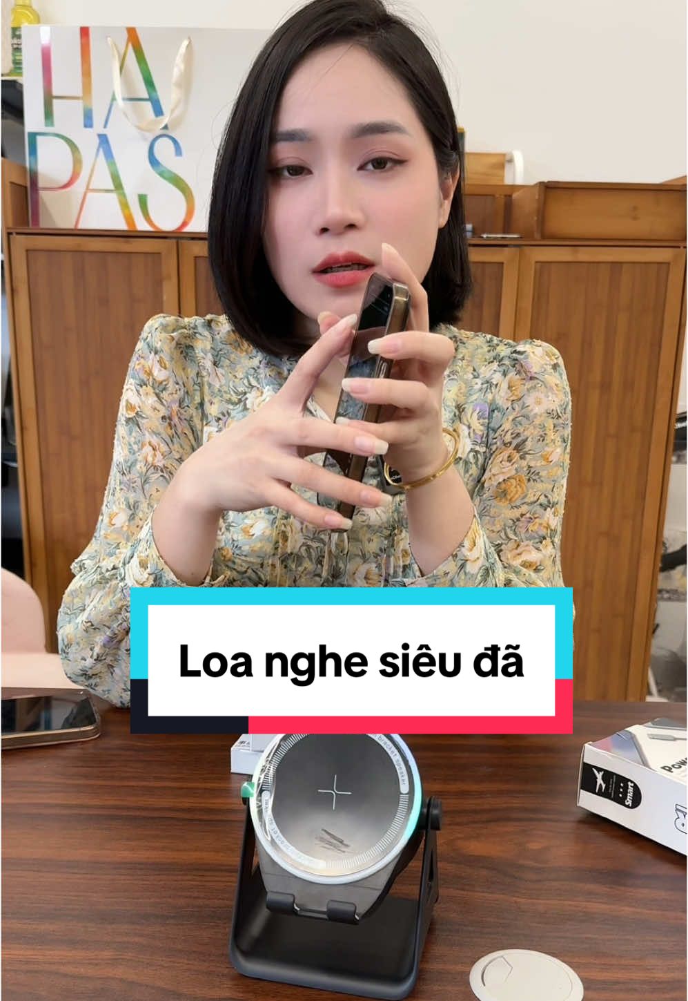 Loa nghe siêu đã#xuhuong #loabluetooth #loathongbaonhantien 