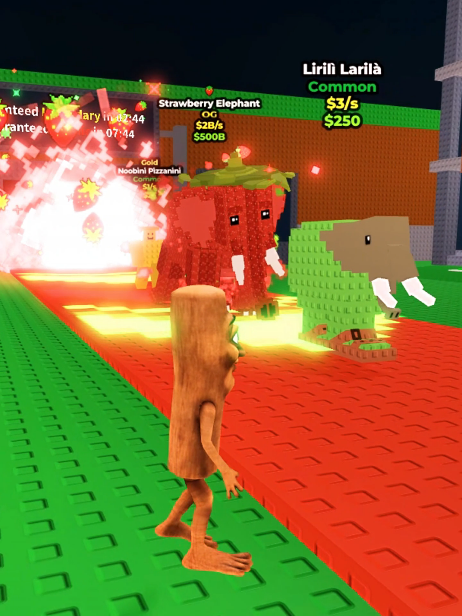 Admin Is Trolling Me With New OG Strawberry Elephant in Steal a Brainrot🐘🍓😂 #robloxfyp #robloxedit #gaming #game #tungtungsahur #tralalerotralala #brainrot