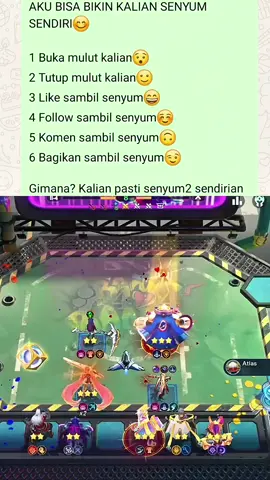 Caranya senyum #MCGG #MagicChessGoGo #MCGGCosmicTraders #bismillahfyp #fyp 
