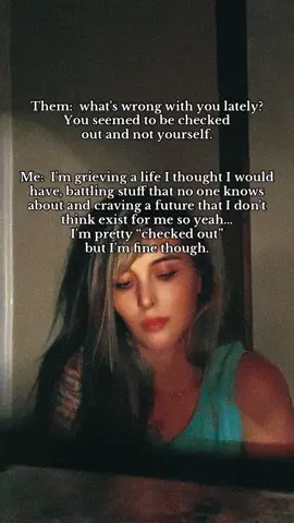 It is what it is… 😔💪🏽 #StillGoingStrong #GrievingLife #TheBattle #MentalHealth #TraumaHealing #TheFutureIsNow #CantGiveUp #ItsInMeNotOnMe #BpdTiktok #HealingJourney #HeavyHeart #SadSoul #CheckedOut #ImFine #Sadness #PainHub #PainQuotes #KeepGoing #NeverGiveUp #IgotThis #GodsGotMe #Bpd #Splitting #WhoAmI #TiredSoul #Life 😔