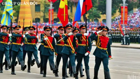 Đội Tiêu Binh Danh Dự Quân Đội Liên Bang Nga🇷🇺 tham gia Lễ Diễu Binh Diễu Hành Kỷ Niệm 80 Năm Cách Mạng Tháng Tám Và Quốc Khánh Nước Cộng Hoà Xã Hội Chủ Nghĩa Việt Nam #lienbangnga🇷🇺 #quandoinga🇷🇺 #quockhanh #dieubinh #foryourpage 