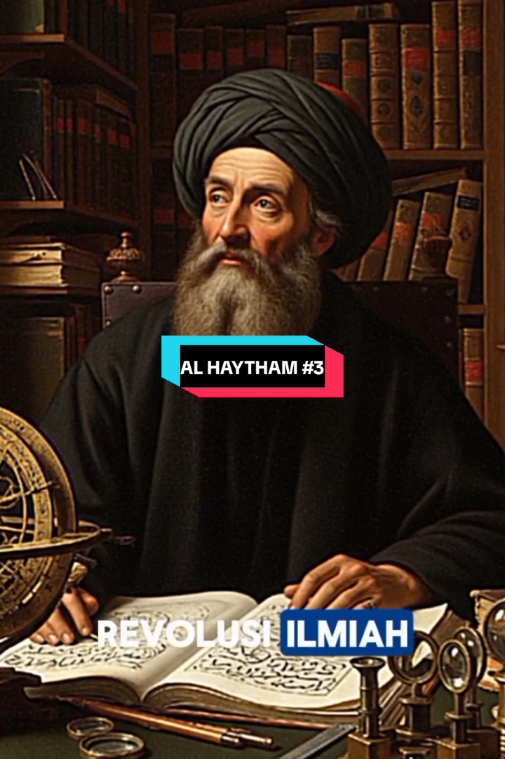 Membalas @zaa26662 Bagian 3 | Ibn Al Haytham Kalau bukan karena dia, mungkin dunia nggak kenal kamera & teleskop. #ibnalhaytham  #alhazen #fyp #camera #science 