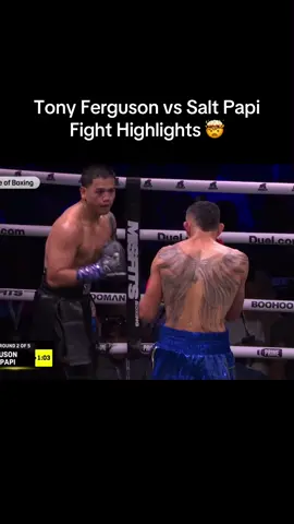 Tony Ferguson vs Salt papi fight highlights #boxinghighlights #misfitsboxing #boxingfans #boxeo #fyp 