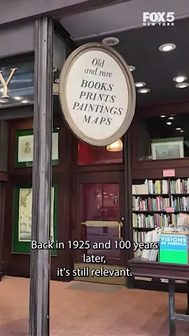 This isn't just your average bookstore. This is the oldest bookstore in all of NYC. How old? It turns 100 THIS year! And, it's seen some things...