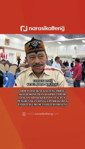 Imbauan Ormas Dayak Kalteng.