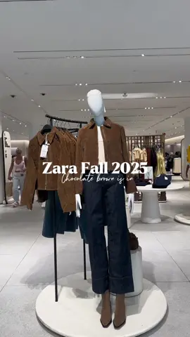 Okay the brown is here to stay! I went to Zara & H&M and this color is the trend for the season. #fallfashion #fallcolors #zara #zarafinds #zarafashion 