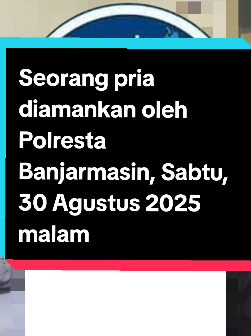 Beredar video di GWA  Seorang pria diamankan oleh Polresta Banjarmasin, Sabtu, 30 Agustus 2025 malam. Dari hasil pemeriksaan ternyata mereka merupakan kelompok diduga gen9ster yg selama ini sering buat onar dan juga ada rencana yang akan mereka lakukan saat aksi unjuk rasa Senin, 1 September 2025.