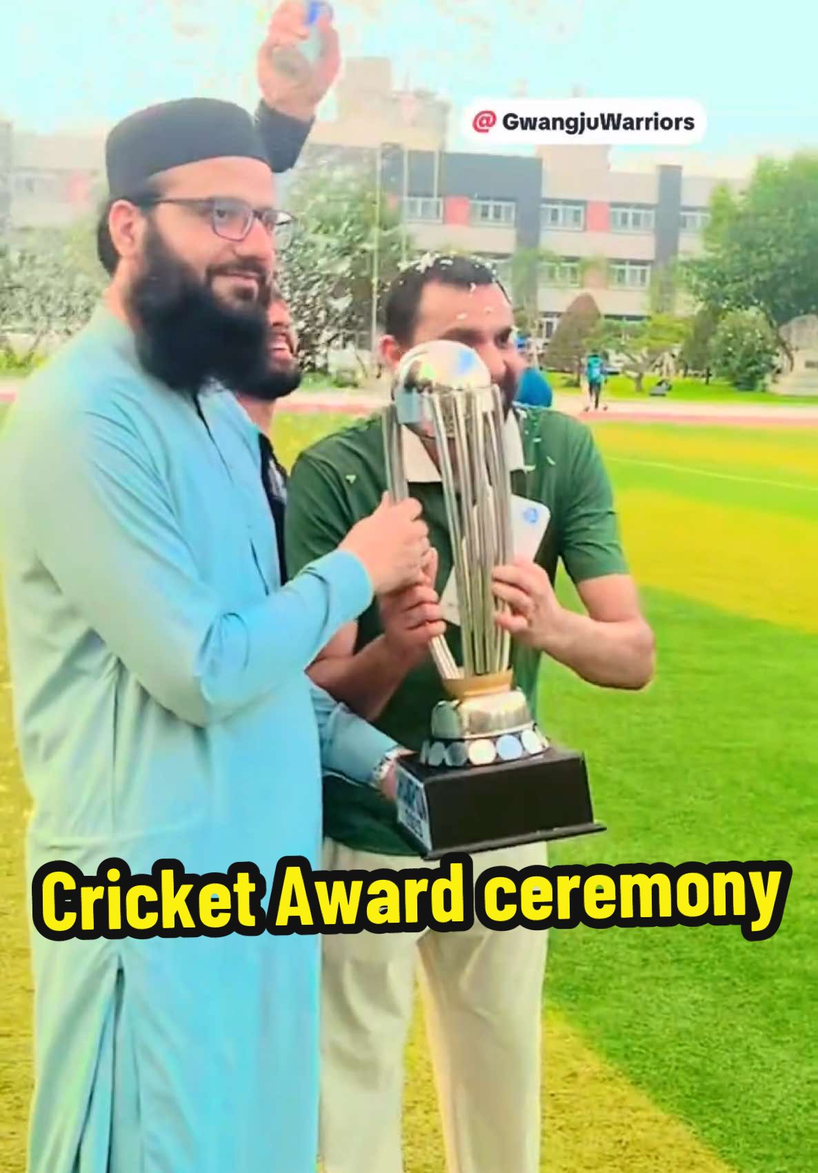 Thank you @Gwangju Warriors for organizing fantastic cricket tournament #newmuslim #revertedmuslim #converttoislam #تبلیغ #koreanmuslim 