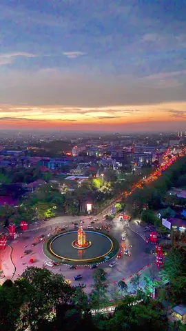 Kota kelahiranku🥰 #pontianak #kotapontianak #kalimantanbarat #kalbar #sunset 