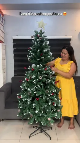 Grabi bilis ng panahon ilang tulog nalang pasko na 😍 #merrychristmas #christmastree 