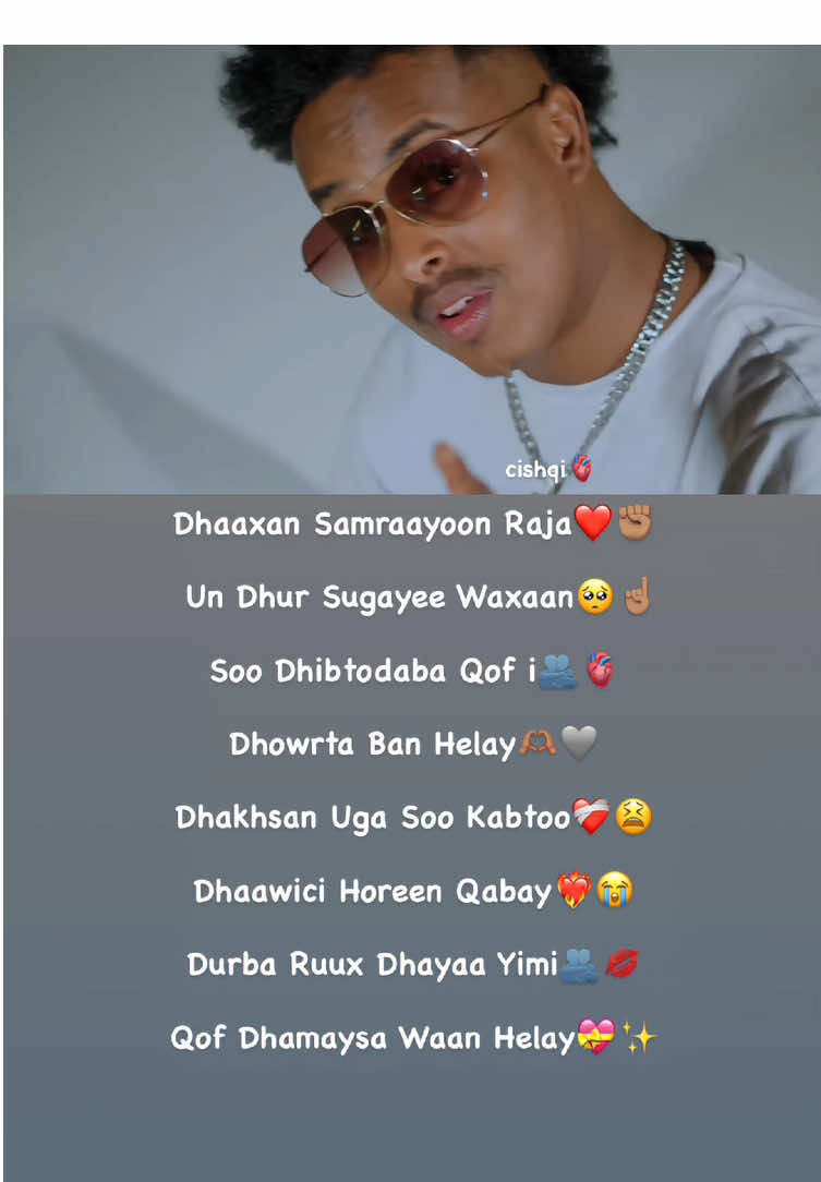 Maxamed Maame |Wixi Horeba Soo dhaaf🌸❤️‍🔥✨#heeso #fyp #cishqifeels💫 #cishqimusic 