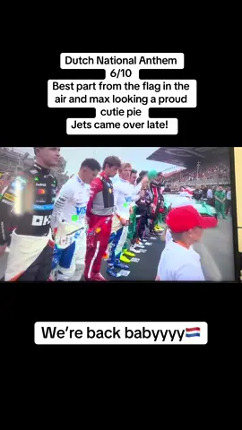 We’re backkkkkkkk!!  Long 4 weeks without F1 and no national anthem 😟 Dutch F1 is a raveeee and I need to go!  Come on McLaren!!!  #f1 #formula1 #f1tiktok #f1edit #f1memes 