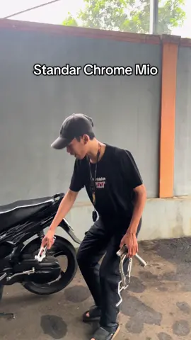 Standar chrome Mio #standarchrome #standarchromemio #standarsampingchrome #standartengahchrome #miosporty 