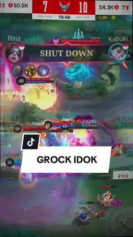 Grock Idok🤩 @rrq_idok @MPL Indonesia #teamrrq #vivarrq #mplids16 #mplindonesia #MobileLegends 