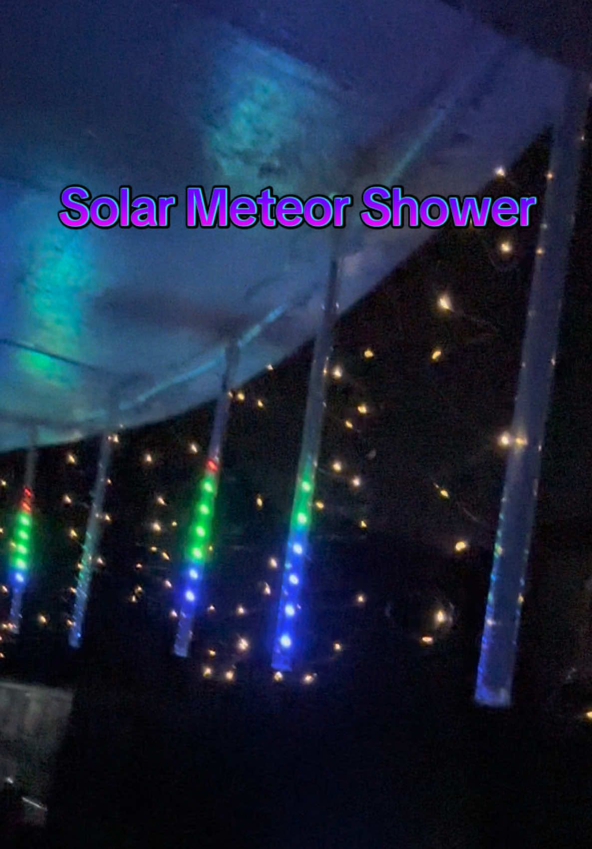#Solar Meteor Shower ☄️ Ber months na magsabit ka na ng pailaw 