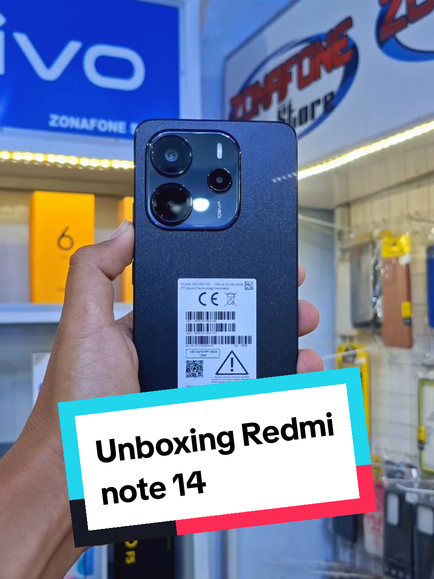 Redmi note 14 ram 8/128 harga 2 jutaan #redmi #hpmurahlumajang #zonafonecell 