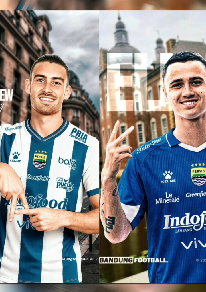 wilujeng sumping Andrew Jung & Eliano Reijnders, mereka masing-masing di kontrak selama 2 tahun🙌💙 #persibbandung #wilujengsumping #andrewjung #elianoreijnders #fyppp 