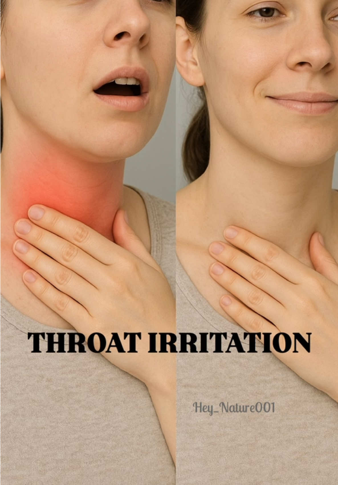 THROAT IRRITATION cough relief: 🌿 Ingredients: 	•	1 medium onion (sliced or chopped) 	•	2–3 cloves of garlic (crushed) 	•	1/2 lemon (sliced) 	•	1 orange (sliced) 	•	2–3 cups of water 	•	Optional: 1–2 tsp honey (to improve taste & soothe throat) 🫖 Preparation: 	1.	Add the chopped onion, crushed garlic, lemon slices, and orange slices into a pot. 	2.	Pour in 2–3 cups of water. 	3.	Boil for about 10–15 minutes on medium heat. 	4.	Strain the mixture and allow it to cool until warm. 	5.	Add honey if desired. 🍵 Usage: 	•	Drink ½ cup, 2–3 times a day while warm. 	•	Best taken during colds, cough, congestion, or sore throat. ✅ Benefits: 	•	Onion → contains sulfur compounds that fight infection and reduce inflammation. 	•	Garlic → natural antibiotic, helps fight bacteria and viruses. 	•	Lemon → rich in vitamin C, boosts immunity and soothes the throat. 	•	Orange → provides vitamin C and antioxidants to strengthen recovery. ⚠️ Note: This is a traditional home remedy. It may help mild cough and throat irritation, but if cough is persistent, severe, or with fever/breathing difficulty, it’s best to see a doctor. #goviral #kerala #trend #india #uae #reels #shorts #viral #hey_nature001 #natural #remedy #remedies #beauty #tips #healthy #fyp #instamood #throat #trending #instagood #tiktok #tiktokviral 