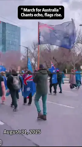 Thousands gathered across Sydney, Melbourne, Brisbane, Adelaide & Hobart today. The “March for Australia” rallies spark both protest and counter-protest. #AustraliaNews #GlobalEvents #MarchForAustralia #LiveUpdate